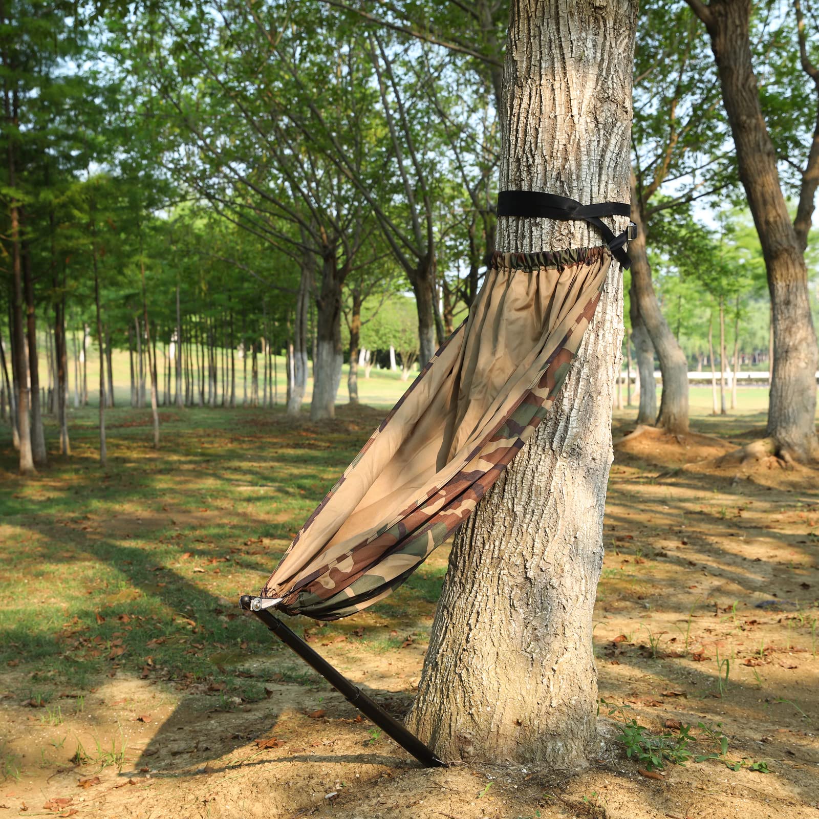 

Camouflage Camping Chair Hammock Seat Hunting Chair Portable Lightweight Camping Stool Tree Top