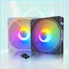 120mm LED Silent 4-Pin Cooling Fan for Desktop Chassis