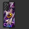 Luxury Phone Cover Glass Case for Samsung Galaxy S26 S25 Ultra S24+ S23 Plus S21 S25+ S22 S23+ S24 S20 FE Gengar Pokemon Cool