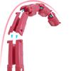 Smart Weighted Fit Hoop 24 Detachable Knots Abdomen Fitness Massage Hoop for Body Sculpting Pink