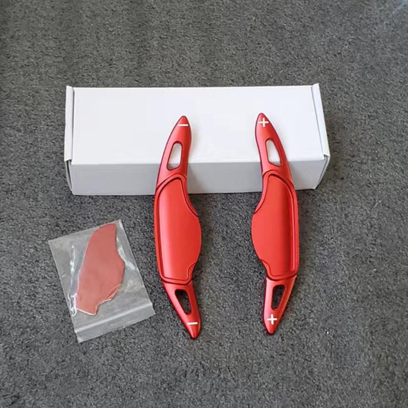 

For GWM TANK 500 Accessory Aluminum Steering Wheel Shift Paddle Extension Shifters Device Car Sports Interior Styling красный