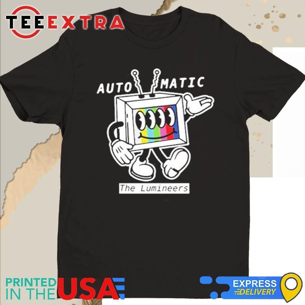 

Official The Lumineers Automatic World Tour 2025 North America Tour Shirt S-5XL Unisex T-Shirt L