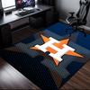 Houston Basketball Graffiti Art Rug Office Carpet Non-Slip Mat, Chair Rug Floor Covering for Gaming, Bedroom, Living Room,Home Decor Christmas Gift