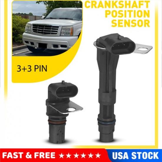 Camshaft & Crankshaft Position Sensor For Cadillac Chevrolet/GMC 5.3L 6.0L