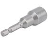 5Pcs Hex Socket Chrome Vanadium Steel Strong Magnetic Nut Electric Drill Screwdriver Bit 14mm