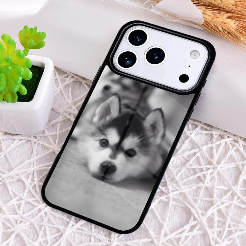 Siberian Husky Dog Shockproof Phone Case for iPhone 17 Air 16e 15 11 12 14 13 Pro Max Cover Coque