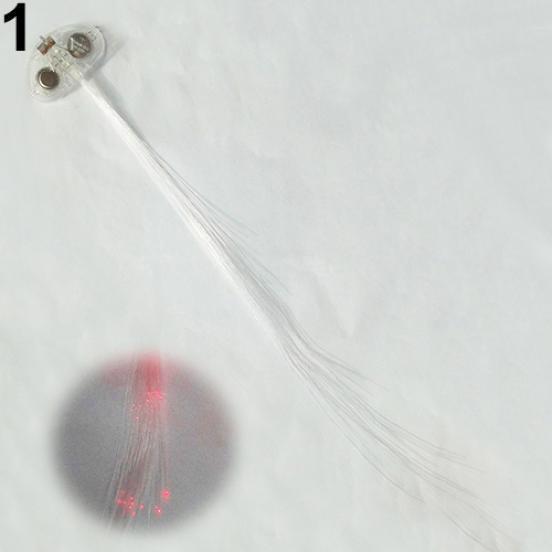 

Украшение для волос. Модная светодиодная заколка - прядка для волос на батарейках