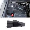 A87Q-Motordeckel-Kabelbaum-Staubschutz-Verkleidung für Dodge Charger 2011- Challenger 2015- Zubehör, Schwarz