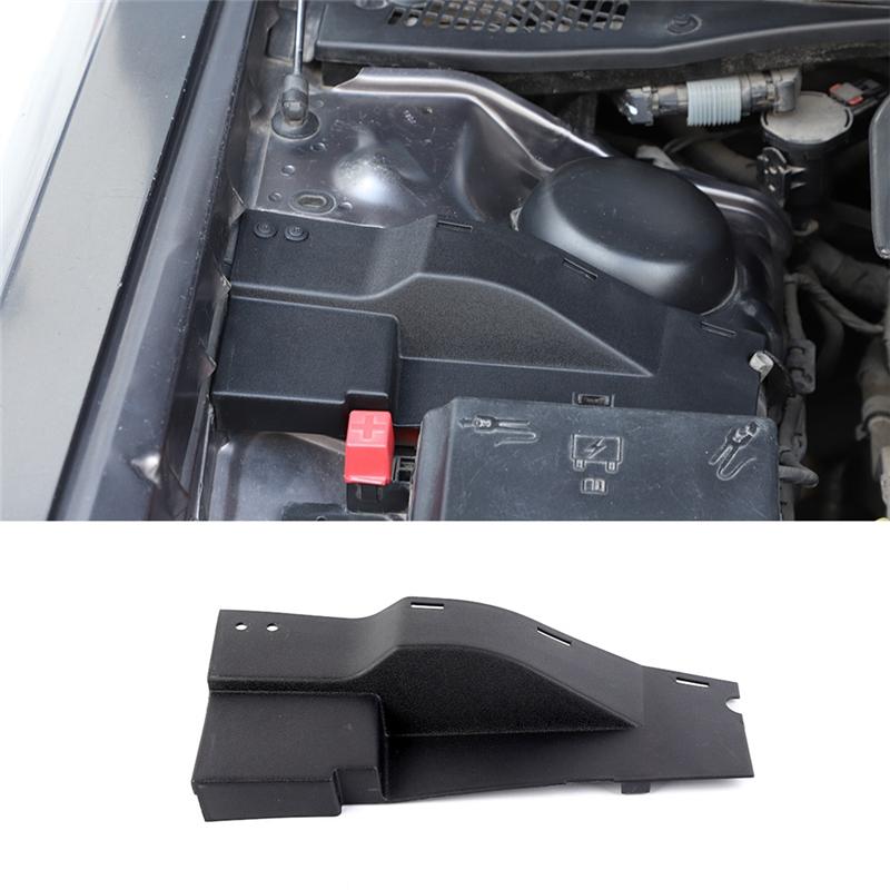 A87Q-Motordeckel-Kabelbaum-Staubschutz-Verkleidung für Dodge Charger 2011- Challenger 2015- Zubehör, Schwarz