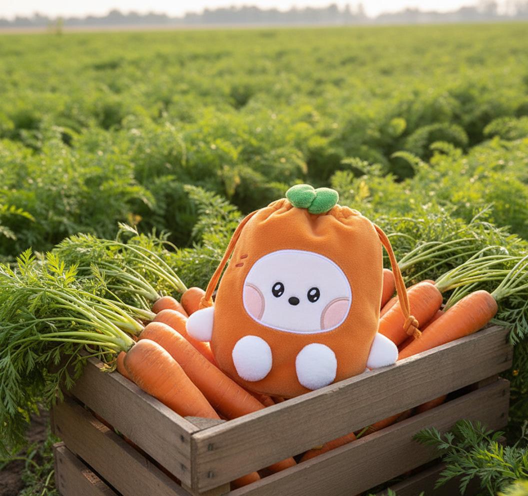 

Line Friends Minini Farm Cony Plush Pouch