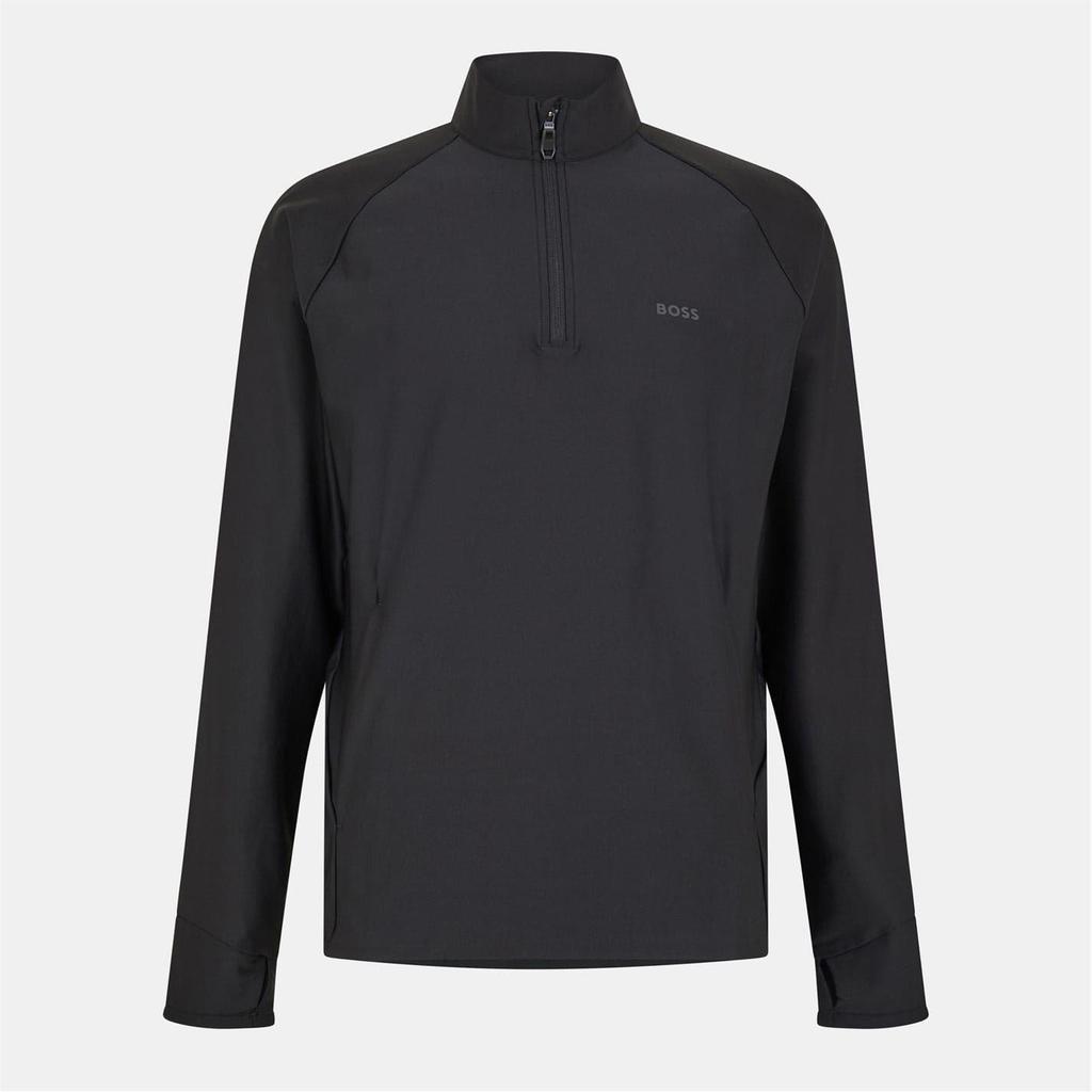 Boss Mens Regular Raglan Active Sweatshirt