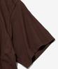 Wogseuaenko Layered Washed Short Sleeve T-Shirt (Brown)