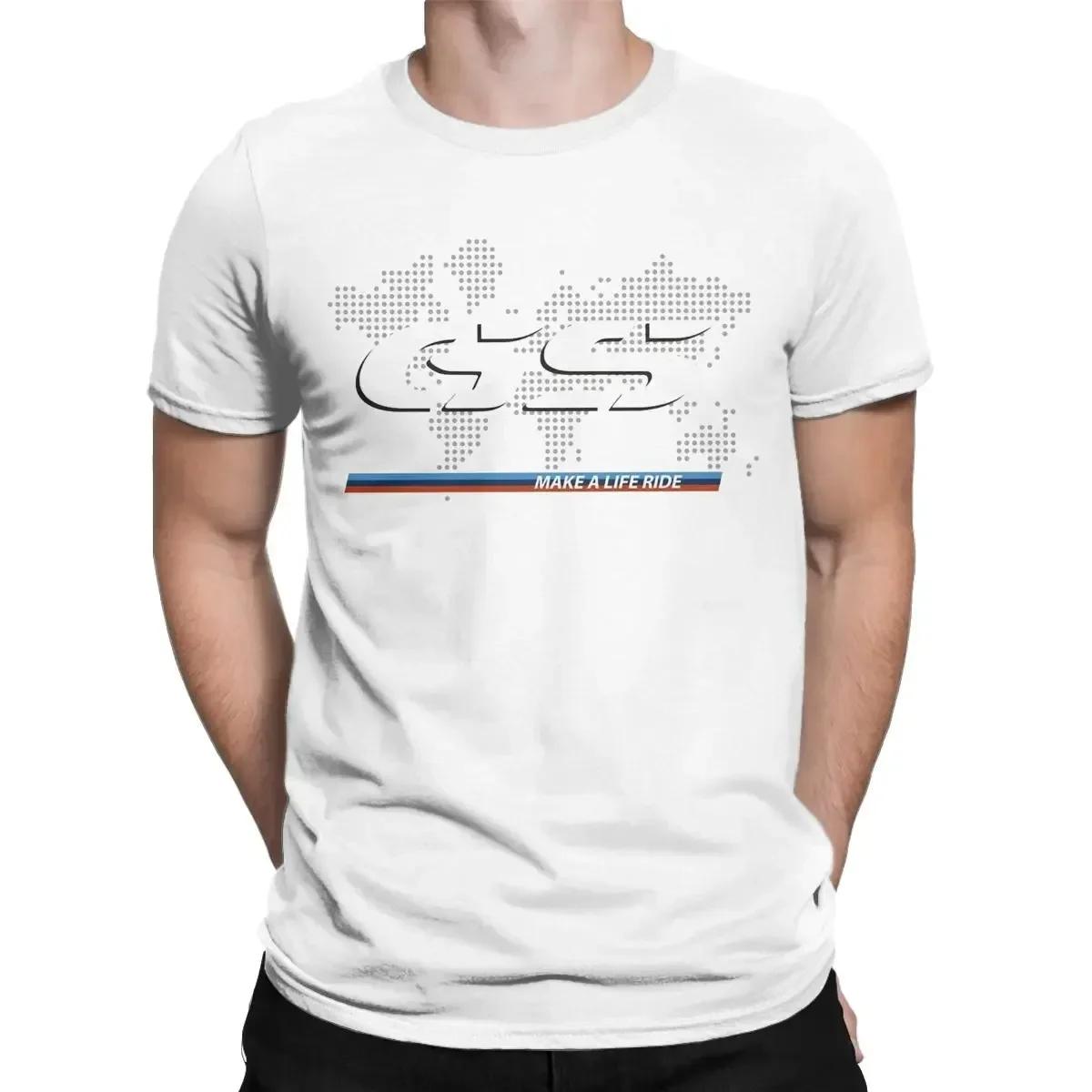 

2024 Hot Sale Summer 100% Cotton for 1250 GS Exclusive for BMW Fans Motorrad R1250GS T Shirt Unisex Hip Hop Streetwear T-shirt 4XL