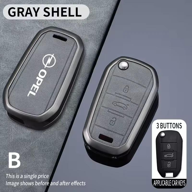 

NEW Car Remote Key Case Fob Cover Holder Shell Bag For Opel Mokka Corsa Astra Combo Grandland Insignia Frontera Accessory