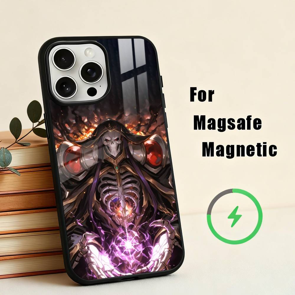 Anime O-Overlord-D  Phone Case For iPhone 17,16,15,14,13,12,Plus,Pro,Max for Magsafe Magnetic Wireless Charging