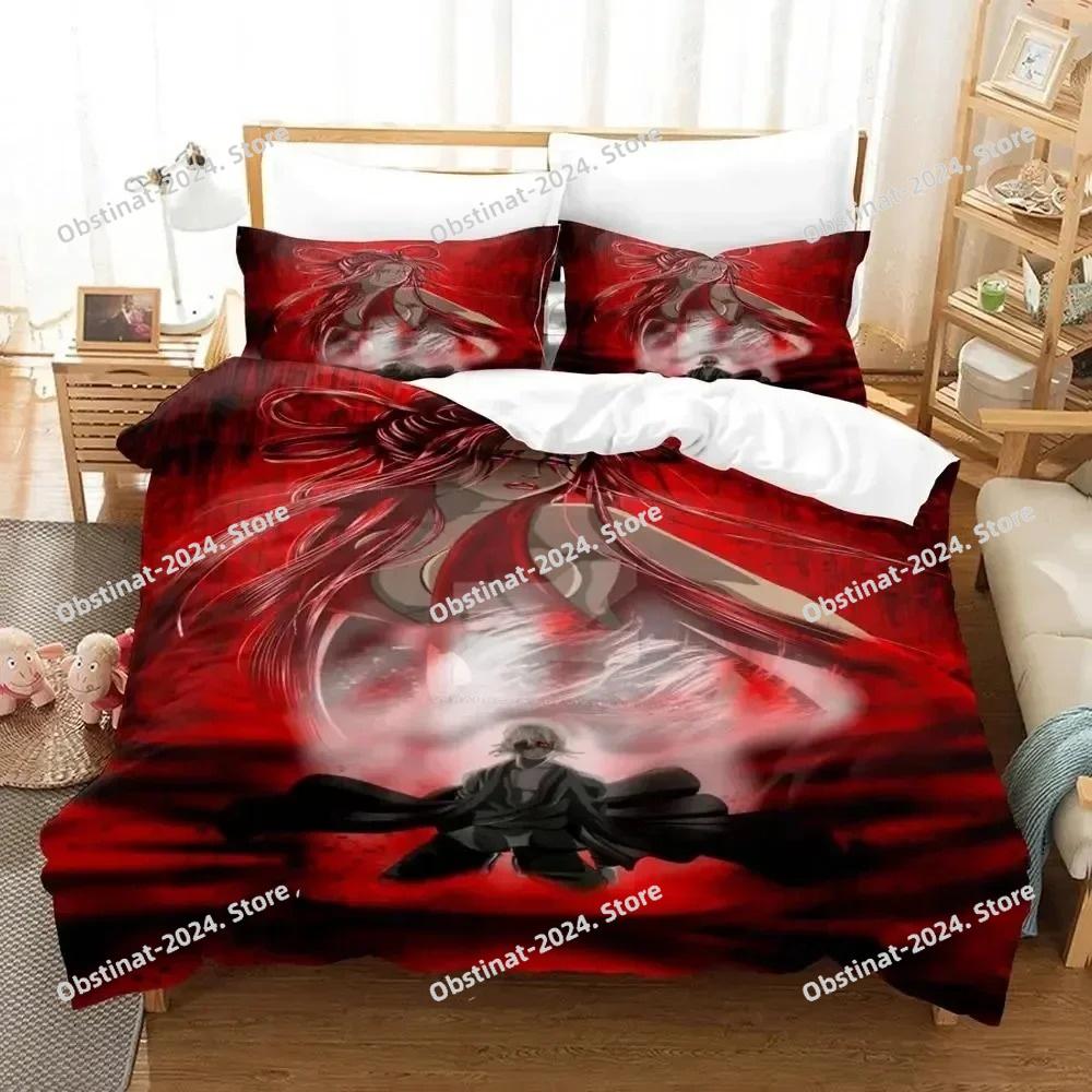 Anime Bleach Urahara Kisuke Ložní souprava Povlak na přikrývku Ložní sada Povlak na přikrývku Povlak na polštář Přikrývka King Queen Size Chlapci Dospělí Ložní prádlo