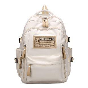Schoolbag wholesale college students Oxford cloth computer backpack high value simple versatile schoolbag anti-splashing backpack women