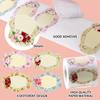 250pcs Vintage Floral Jar Label Stickers Roll Retro Flower Paper Decals Blank Gift Sticker Photo Album Journal Candy Bottle Tags