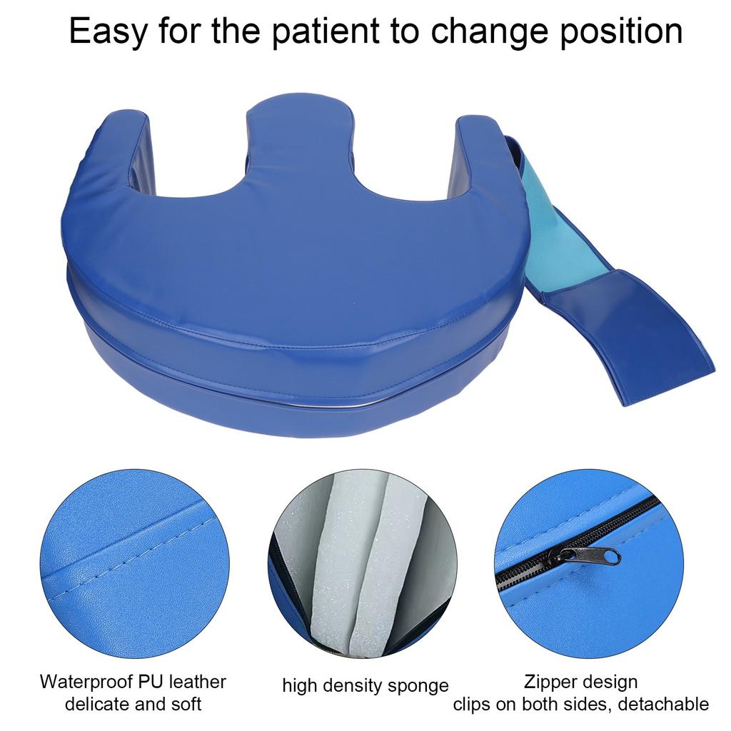 Turning Device Multifunctional PU Leather High Density Sponge Detachable Waterproof Patient Turning Device for Elderly