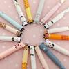 10-Pack of Erasable Pens with Random Designs, Blue Ink, Cute Bear Erasable Pens, Animal Erasable Gel Pens, Cartoon-Themed Erasable Pens for Students,