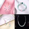 50Pcs Popular Dot Drill Beads Dimond Various Styles Flower Star Loose Beads For Jewelry Making DIY Crafts Pendant