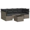 VidaXL Garden Lounge Set with Cushions 7 Pcs, Sofas with Adjustable Feet, Outdoor Furniture Set Patio Terrace, 3249239