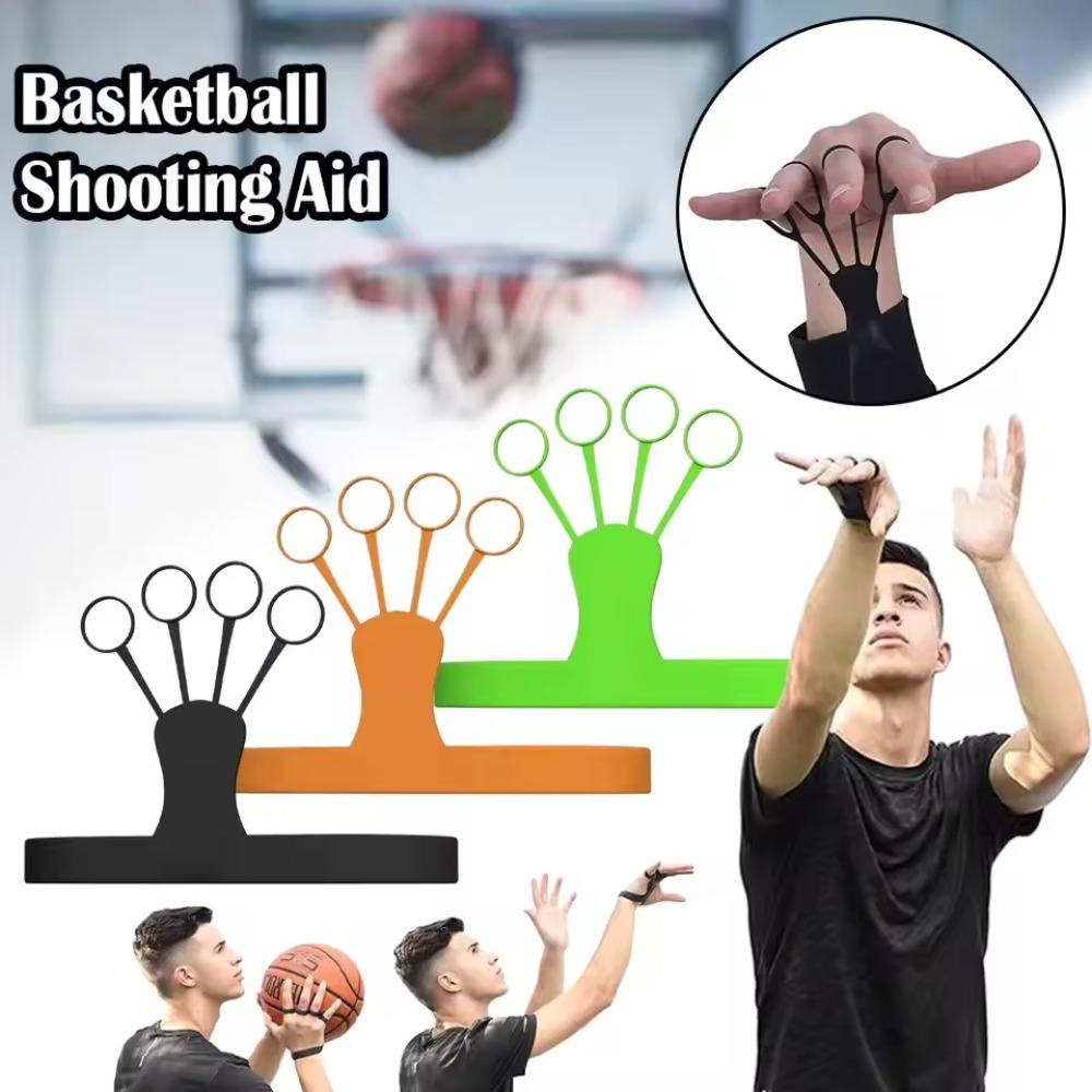 Basketball Finger Shooting Aid Silicone Training Equipment Basketball Pitching Training Corrector Shooting Posture Hand Holder
