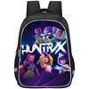 Kpop Demon Hunters Childrens Backpack With Breathable Oxford Fabric For School Use
