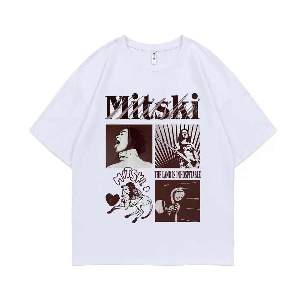Mitski Graphic Print T Shirt Unisex Unisex Comfortable Casual Tshirts The Last Words Of A Shooting Star Street Fashion Tees Tops
