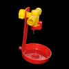 Chicken Pacifier Drinkers Hanging Cup Quail Hanging Use Automatic Water Dispenser Chicken Farming Equipment Poultry Feeding 5Pcs