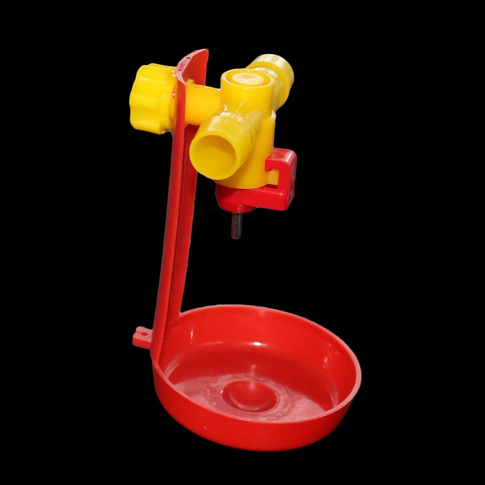 Chicken Pacifier Drinkers Hanging Cup Quail Hanging Use Automatic Water Dispenser Chicken Farming Equipment Poultry Feeding 5Pcs