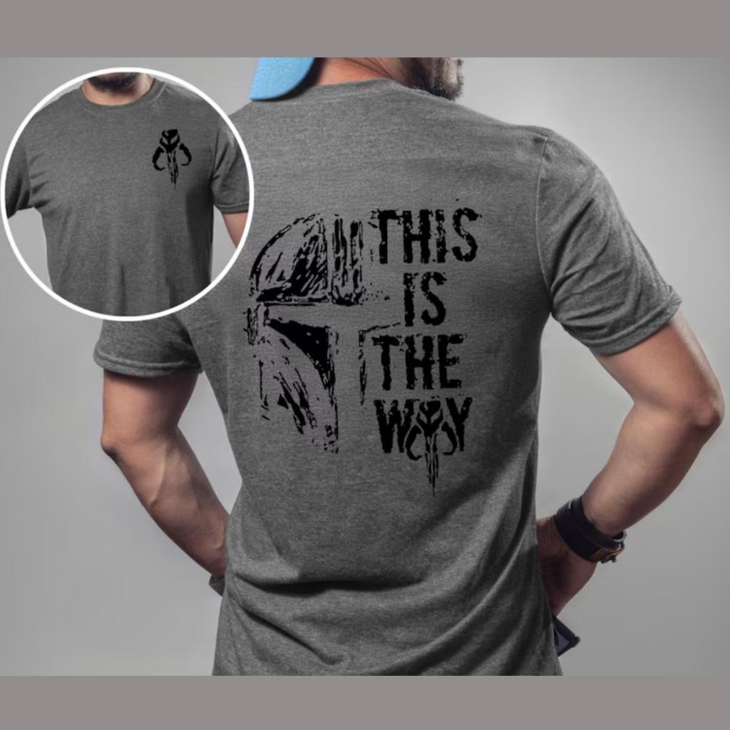 C'est La Voie T-shirts Impression Graphique Haut de Gamme Luxe Style Unisexe Les Deux de Unisexe et Unisexe