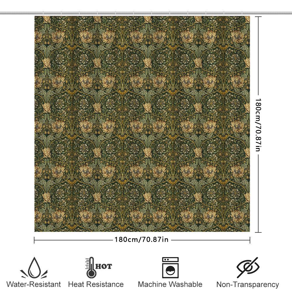 Custom Photo Family Shower Curtain Personalization For Bathroom Decor – 20X71 Inches