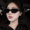 2024 Trendy GM Plate Sunglasses for Women, Slimming Korean Style, Xiaohongshu-Inspired, Dada Fashion, Void Aesthetic