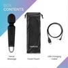 Massage Device Strongest Cordless Handheld Massager - Powerful - Best for Travel - Magic Stress Away - Perfect on Back Legs Hand Pains and Sports Rec