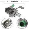 Sestava solenoidového rozdělovacího ventilu Motoforti, pro Honda Civic 1996-2000 Motor D16Y8, Hliníková slitina, s těsněním, 15810P2RA01, Stříbrno-zelený tón, 1 sada