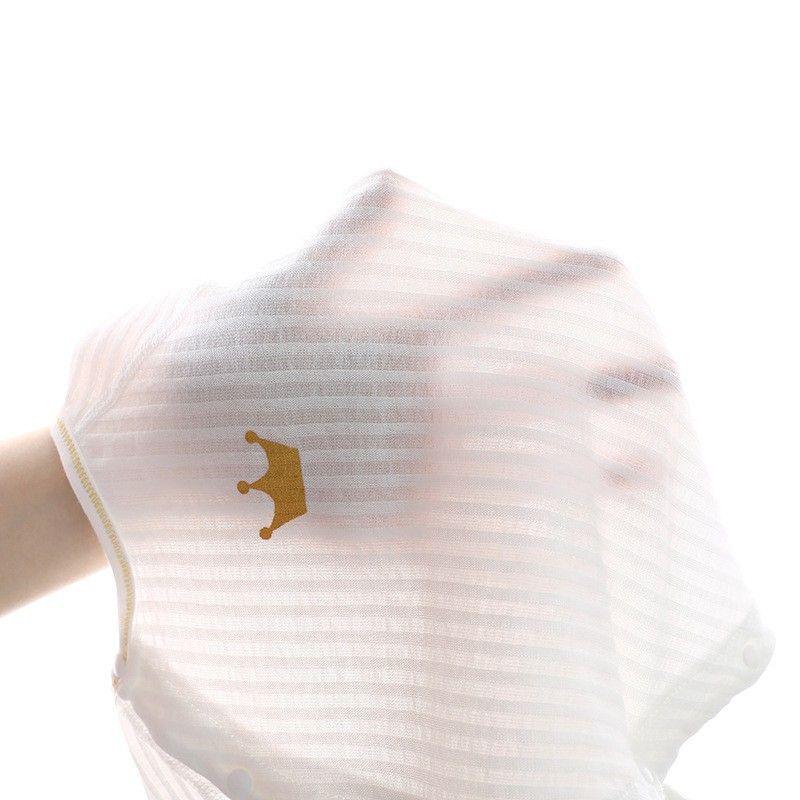 Pure Cotton Baby Romper - Soft, Skin-Friendly, Long Sleeve Pajamas for Newborns