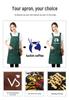 Custom Logo Waterproof Stain-Proof Apron for Home or Kitchen Use - Neck-Hanging, Ideal for Summer Work