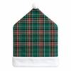 Santa Claus Chair Protective Slipcover Stripe Grid Stool Cover Christmas Chair Cover  Xmas Party