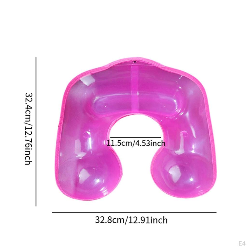 Bandeja para Permacología de Cabello para Cuello y Hombros Almohadilla Cómoda Protector de Ropa Contenedor para Perm