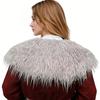 Unisex Faux Grass Cosplay Cloak Shawl Cape