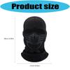 Pendler Sturmhaube Gesichtsmaske für City Ride Punk mit Winddichter Funktion Vollgesichtsabdeckung Warm Atmungsaktiv Kopfbedeckung