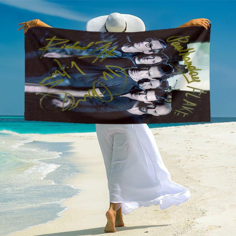 Till Lindemann, Lead Singer of the German Heavy Metal Rock Band Rammstein, Outdoor Camping Vacation Swimming Beach Scarf Decorative Blanket F13