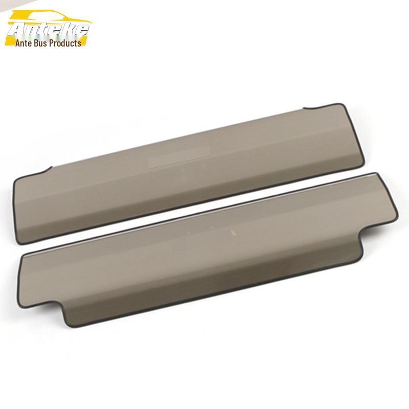Universal Camry Seat Kick Pad & Armrest Sticker - Stainless Steel