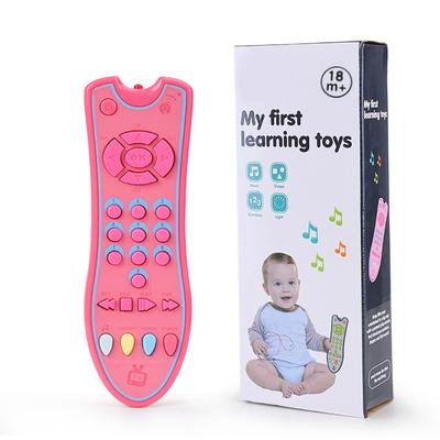 Baby Simulation Remote Control Music English Learning Educational TV Remote Control Toy