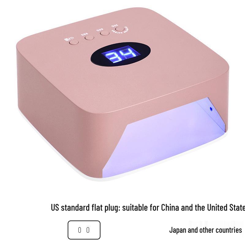 

Wireless LED Nail Lamp 54W - Quick-Drying, Portable, Rechargeable Nail Phototherapy Lamp
