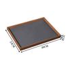 Minimalist Design Jewelry Tray Wooden Wood Grain Platter Elegant Display Tray  For Dressing Table