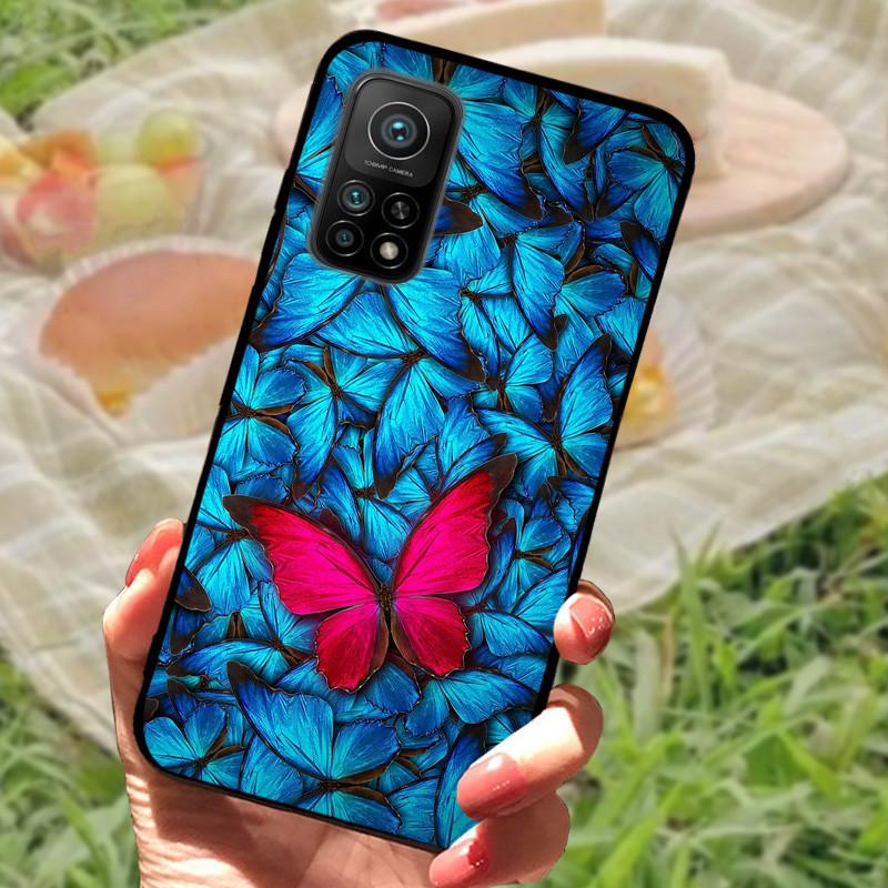For Xiaomi Mi 10T Pro Case 10T Soft Silicone TPU Cartoon Painted Phone Cover For Xiaomi 10T Lite 5G Coques Mi 10i 5G Fundas Capa