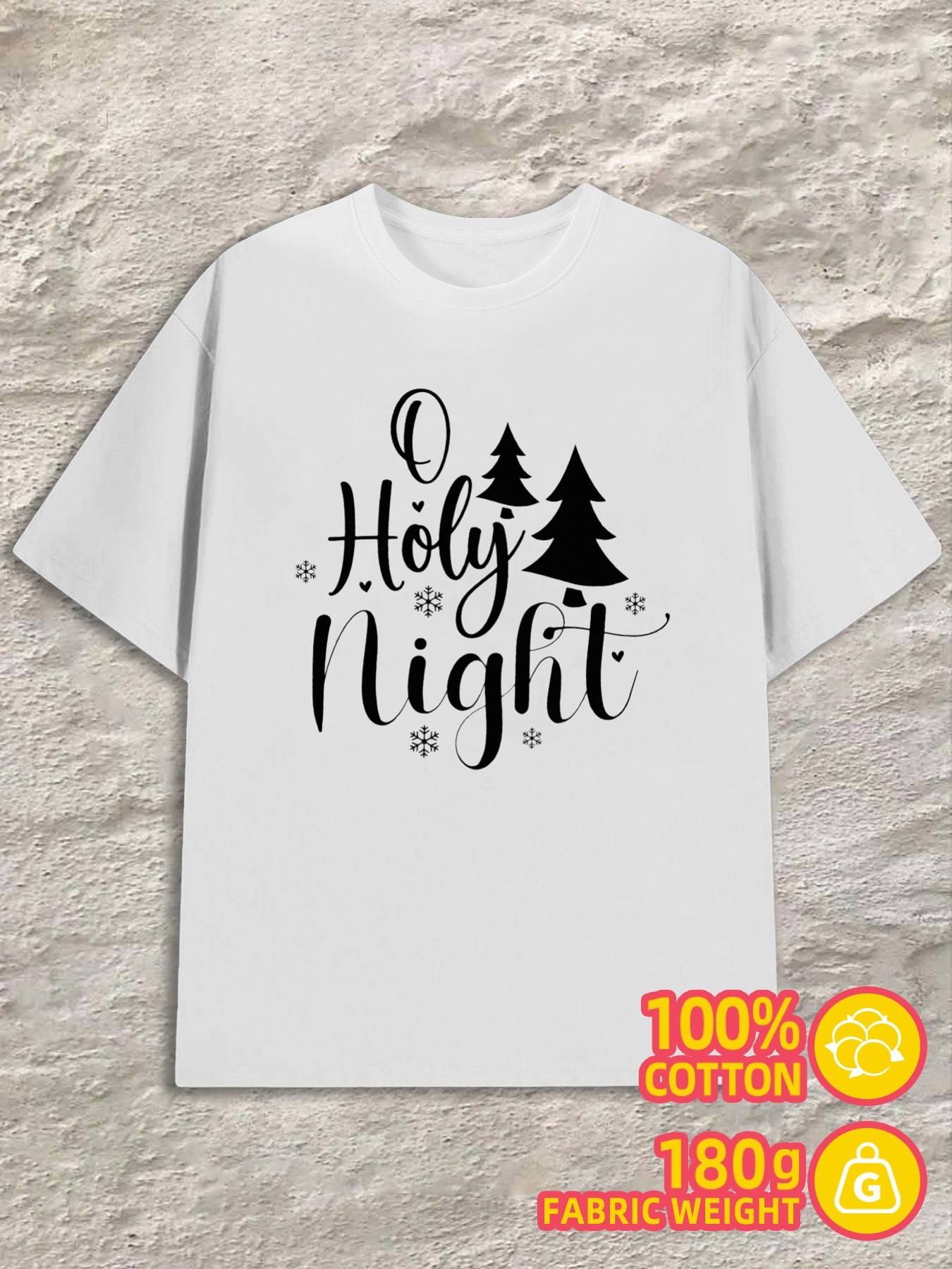 Men s Product Y2K Holy Night Shirts Plain White M