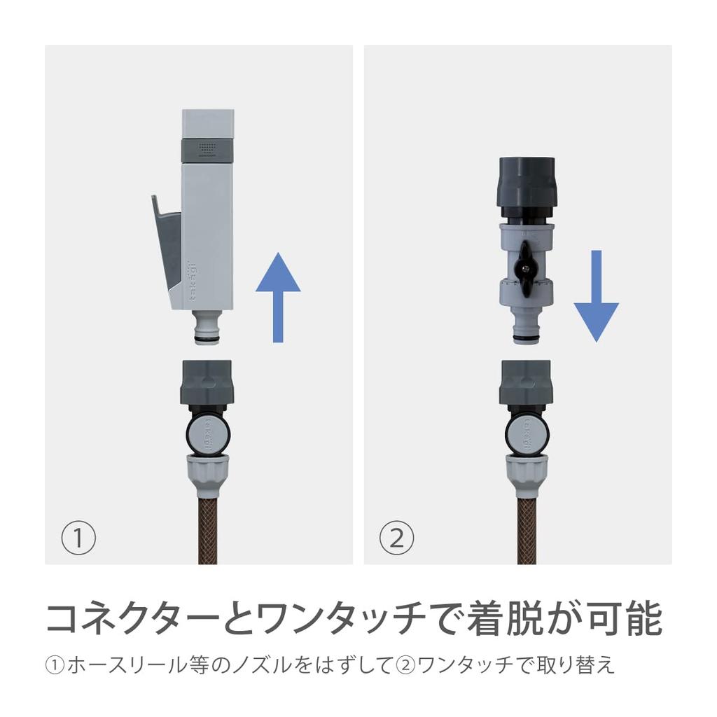 Takagi Watering Parts Nipple with Cock (GY)